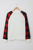 Green Buffalo Plaid Long Sleeve Sweatshirt