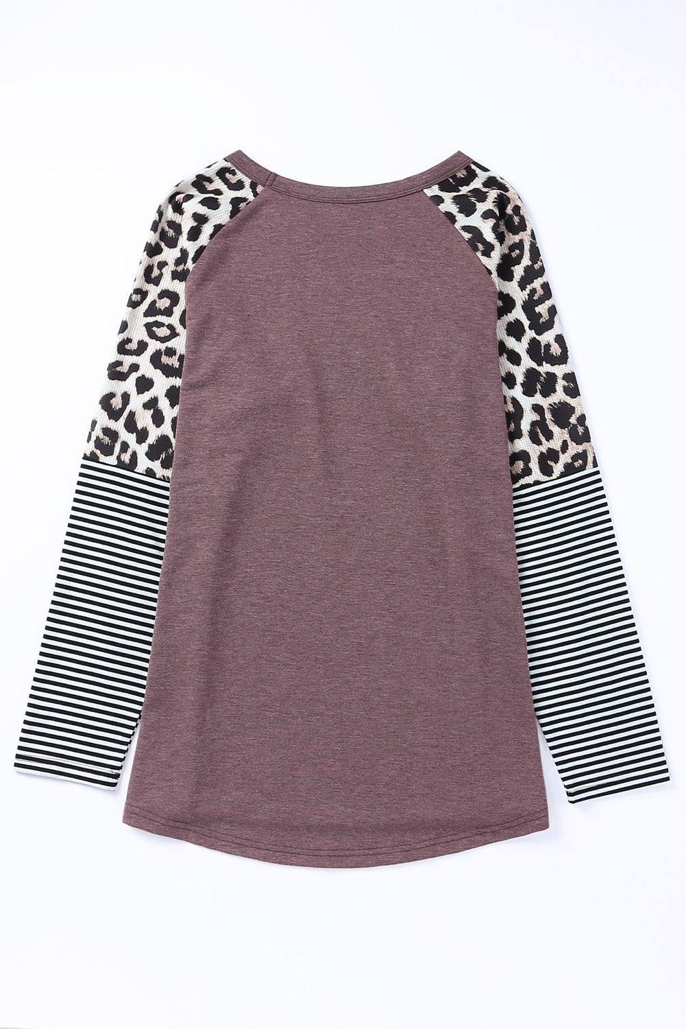 Plus Size Leopard Pocket Top