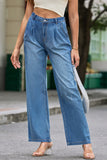 Slouchy Wide Leg Jeans