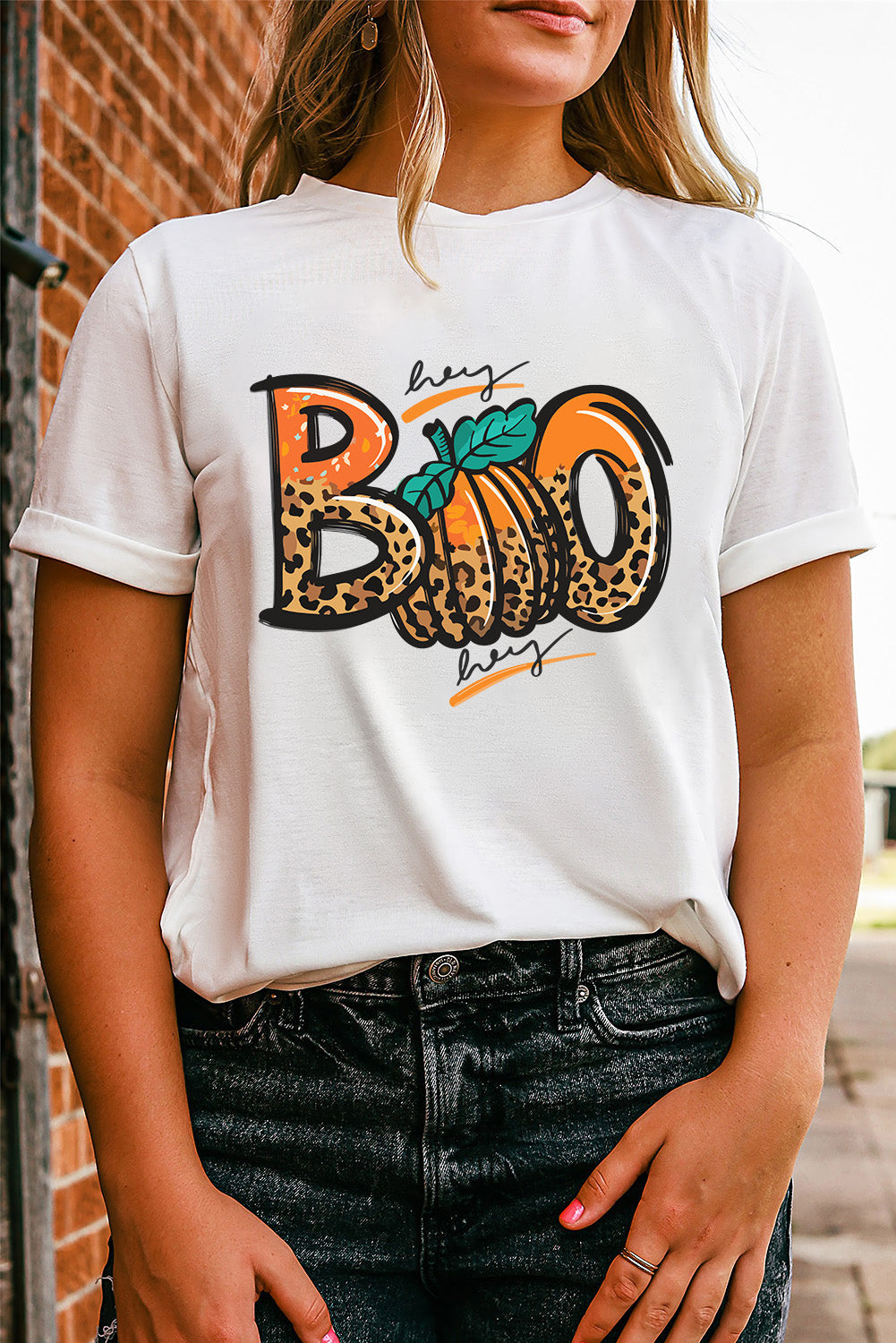 Sweet Floral Pumpkin Graphic Tee