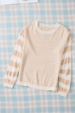 Striped Drop Shoulder Sweater