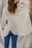 Loose Fit Tunic Long Sleeve Shirt