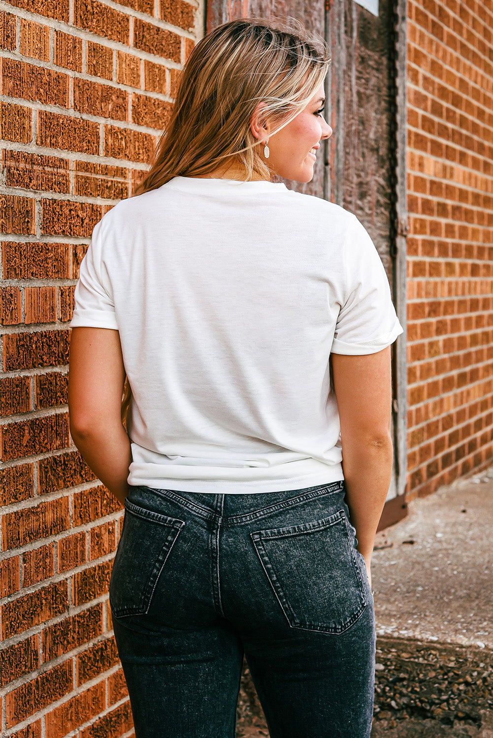 T-shirt graphique blanc, quelles que soient les épices de votre citrouille 