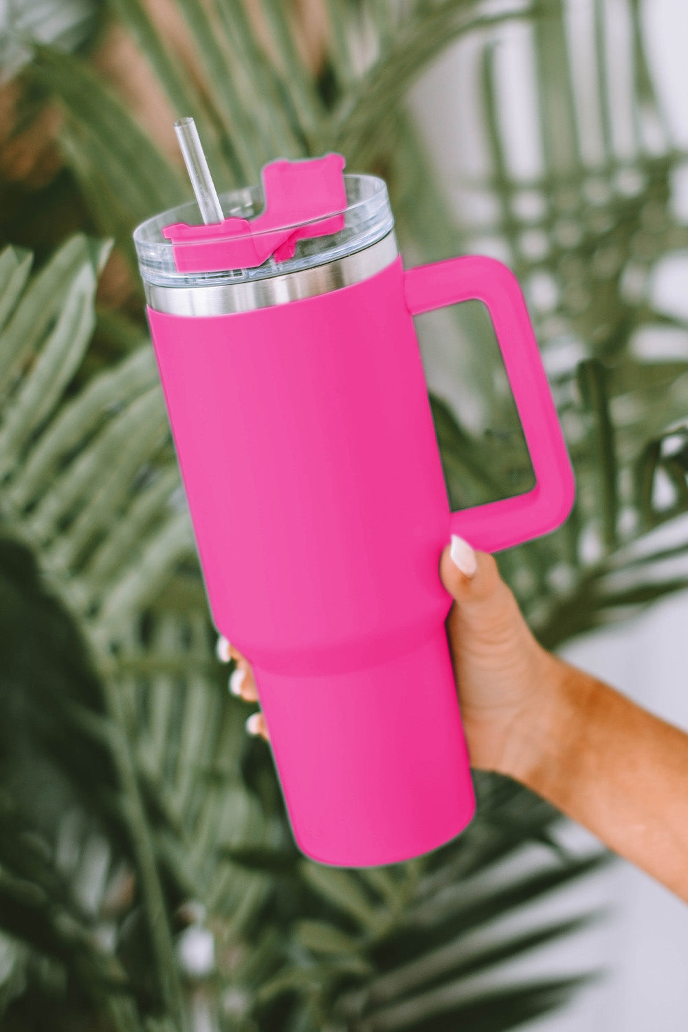 Pink 304 Stainless Steel Double Insulated Cup