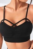 Caged Cami Active Crop Top