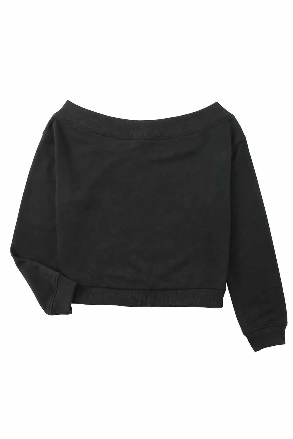 Off The Shoulder Mineral Wash Pullover