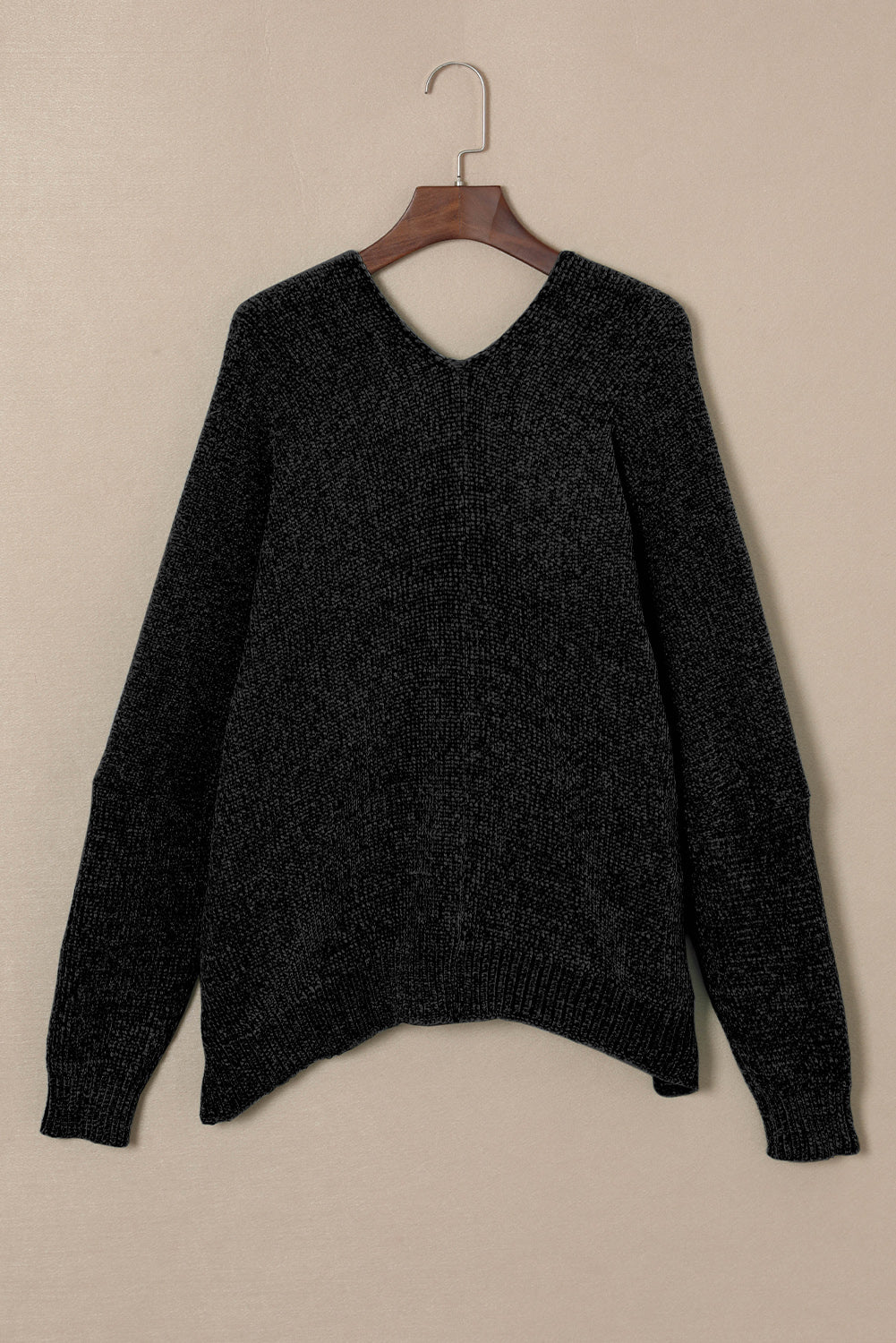 Buttons Front Pocketed Sweater Cardigan