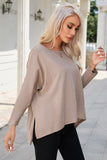 Lightweight Knit Oversize Blouse