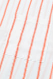 Pocketed Striped Shirt