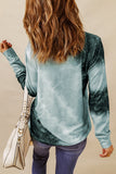 Ombre Tie-dye Long Sleeve Top