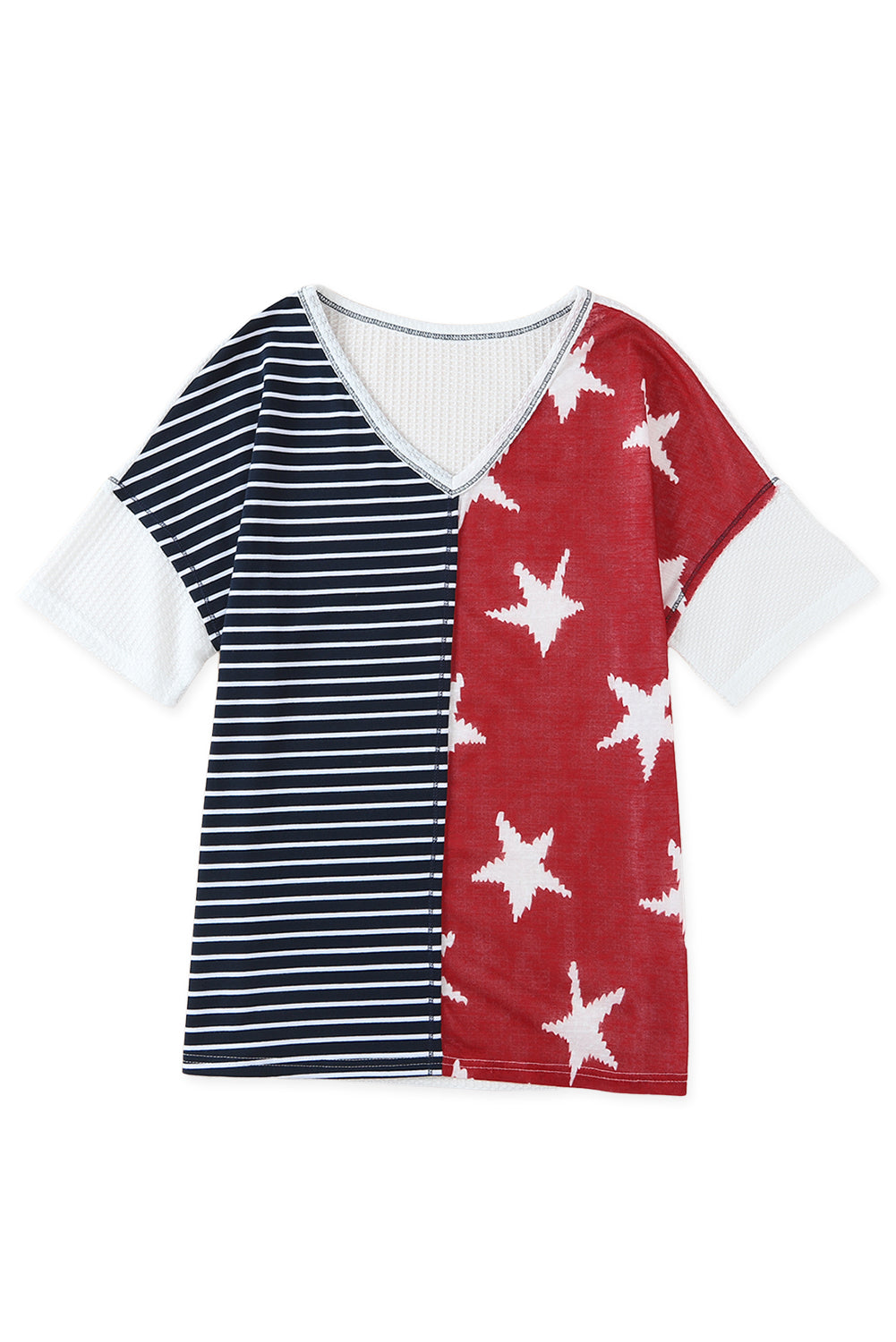 Red American Flag Stars and Stripes Tank Top