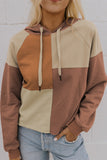 Colorblock Raglan Sleeve Pullover Hoodie