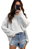 Pocketed Oversized Drop Sleeve Top