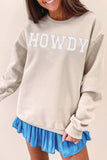 HOWDY - Sweat-shirt graphique à épaules tombantes