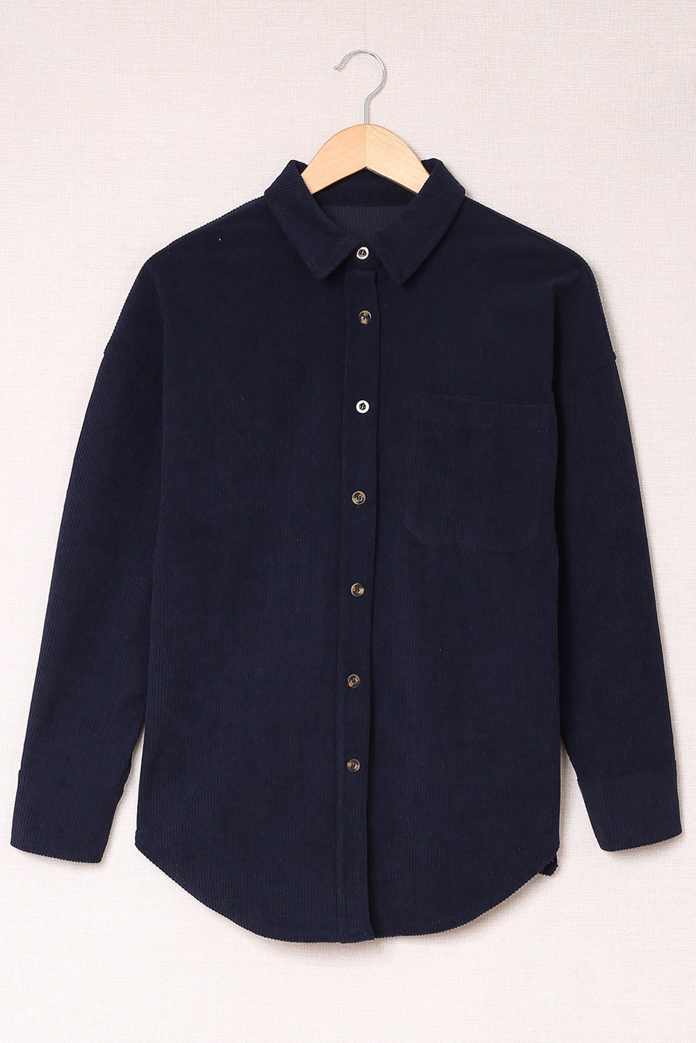 Corduroy Button Pocket Shirt