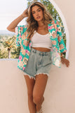 Vacay Floral Print Kimono