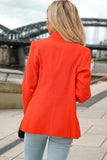 Flip Pocket Design Chic Blazer Coat