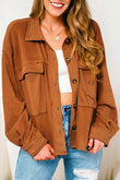 Flap Pocket Buttoned Jacket