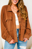 Flap Pocket Buttoned Jacket