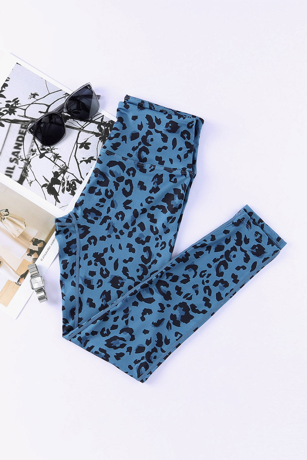 Classic Leopard Print Active Leggings