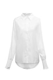 Billowy Sleeves Pocketed Shirt