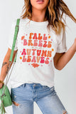 Sweet Floral Pumpkin Graphic Tee