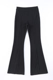 Split Hem High Waist Pants