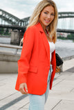 Flip Pocket Design Chic Blazer Coat