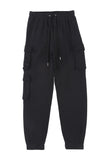 Drawstring Jogger Pants with Cargo Pockets