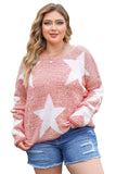 Big Star Spangled Casual Knit Sweater