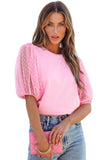 Tulle Puff Sleeve Top