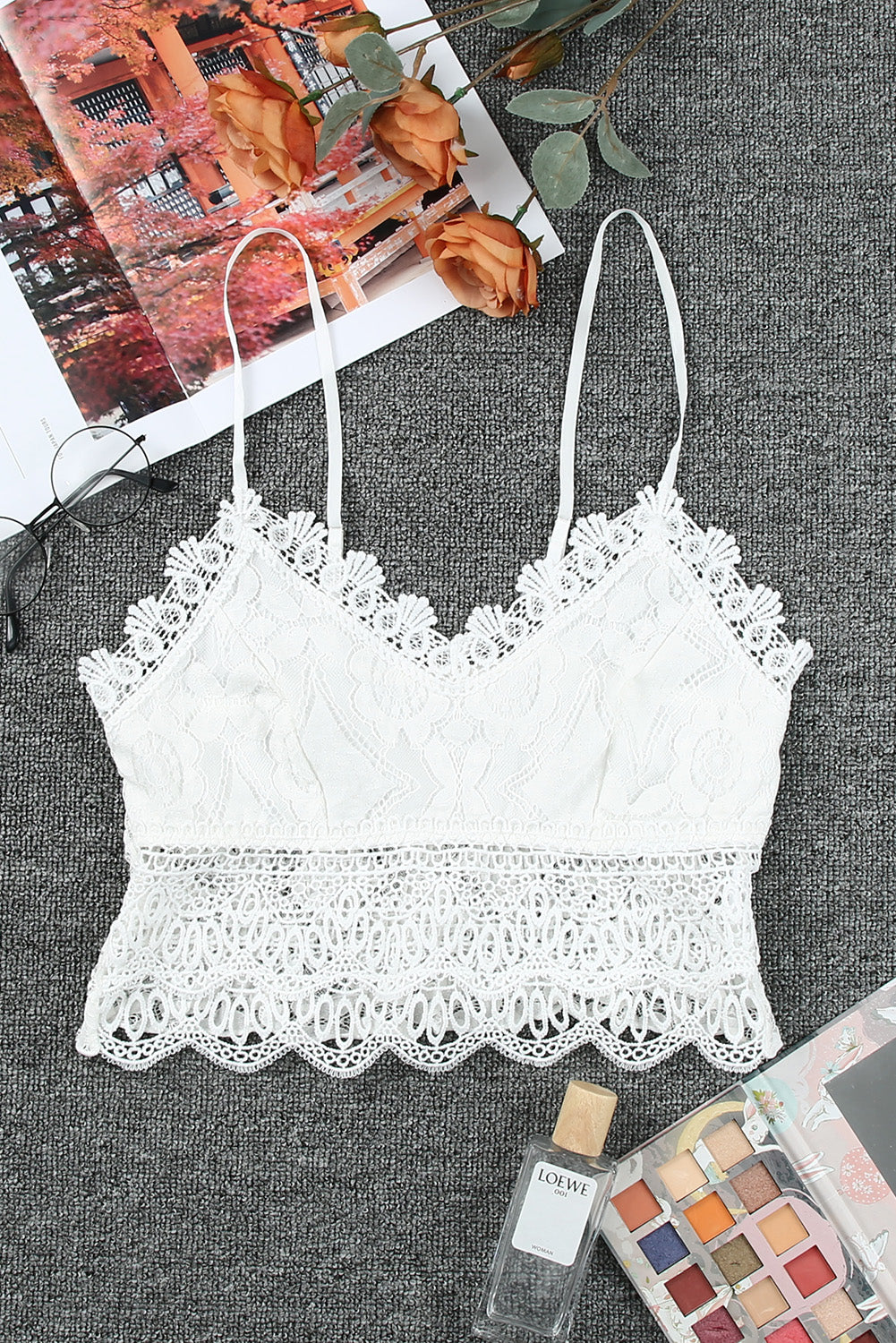 Lace Bralette Crop Top