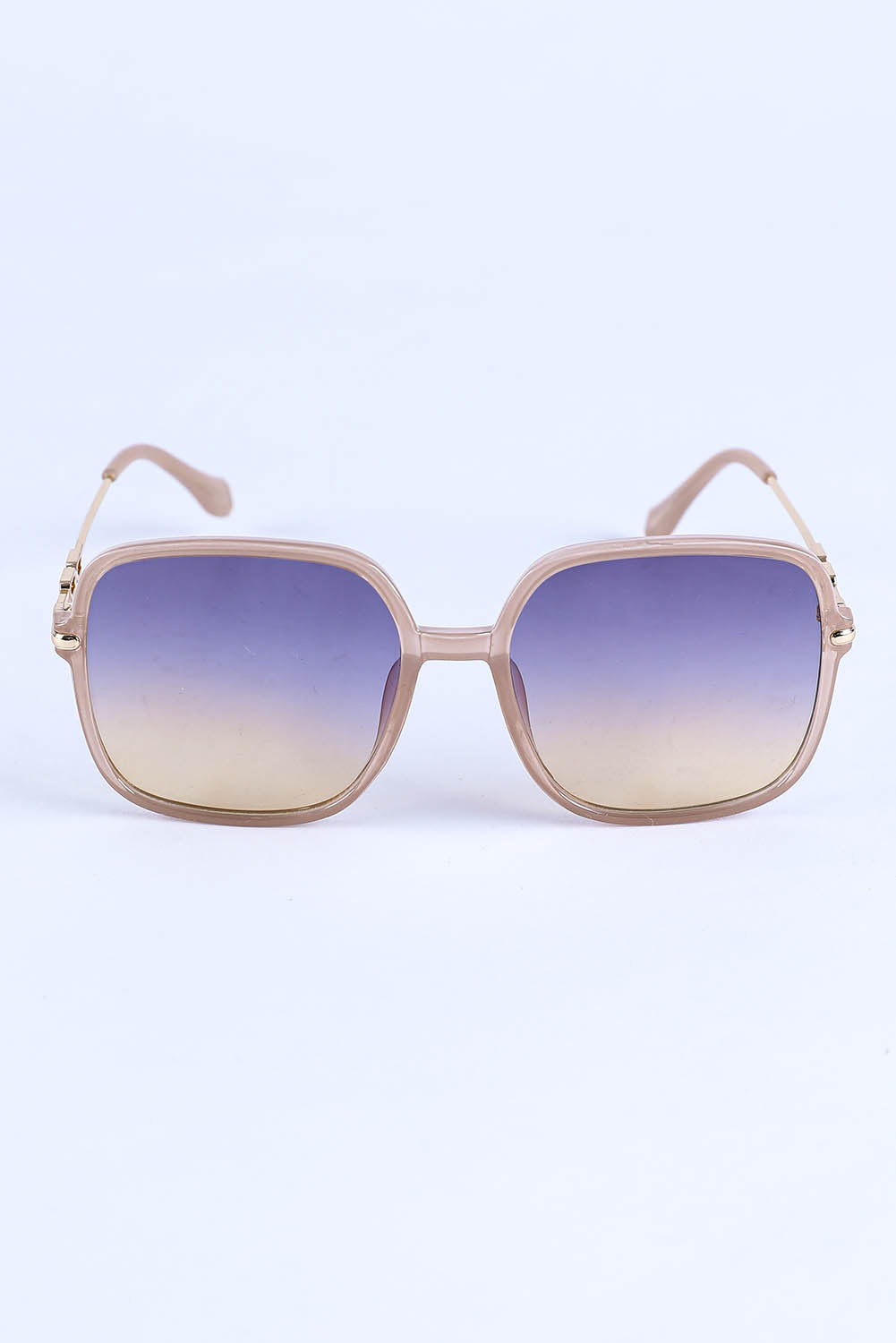 Tinted Lens UV Protection Square Sunglasses