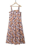 Floral Print Scoop Back Maxi Sundress