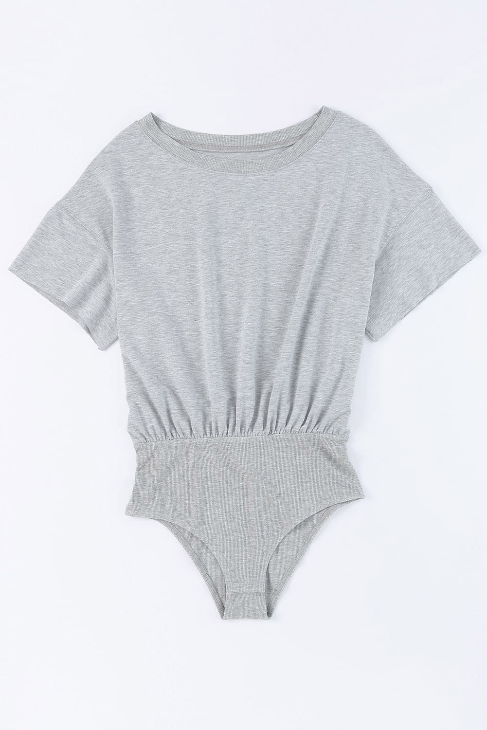 Drop Shoulder Sleeve Oversize Bodysuit