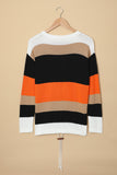 Colorblock Knit Sweater