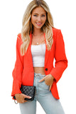 Flip Pocket Design Chic Blazer Coat