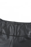 Faux Leather High Waist Leggings