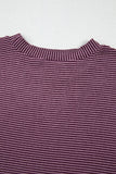 Toadstool Plain Corded Knit Mock Neck T Shirt