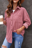 Corduroy Button Pocket Shirt