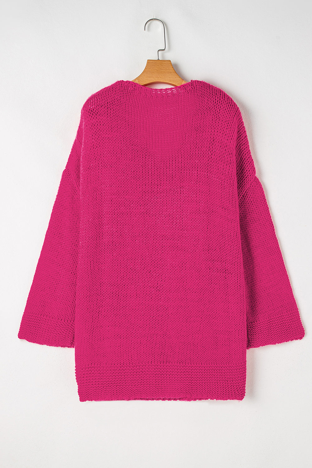 Loose Knitted V Neck Sweater