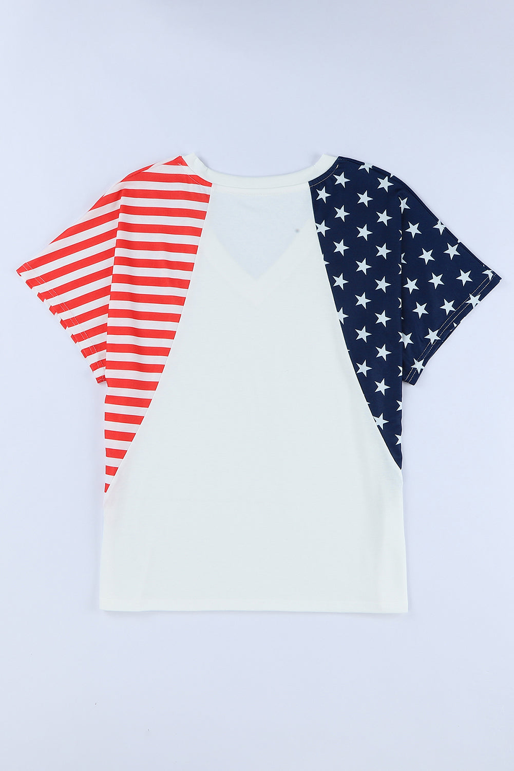 The US Stars and Stripes V Neck Tee