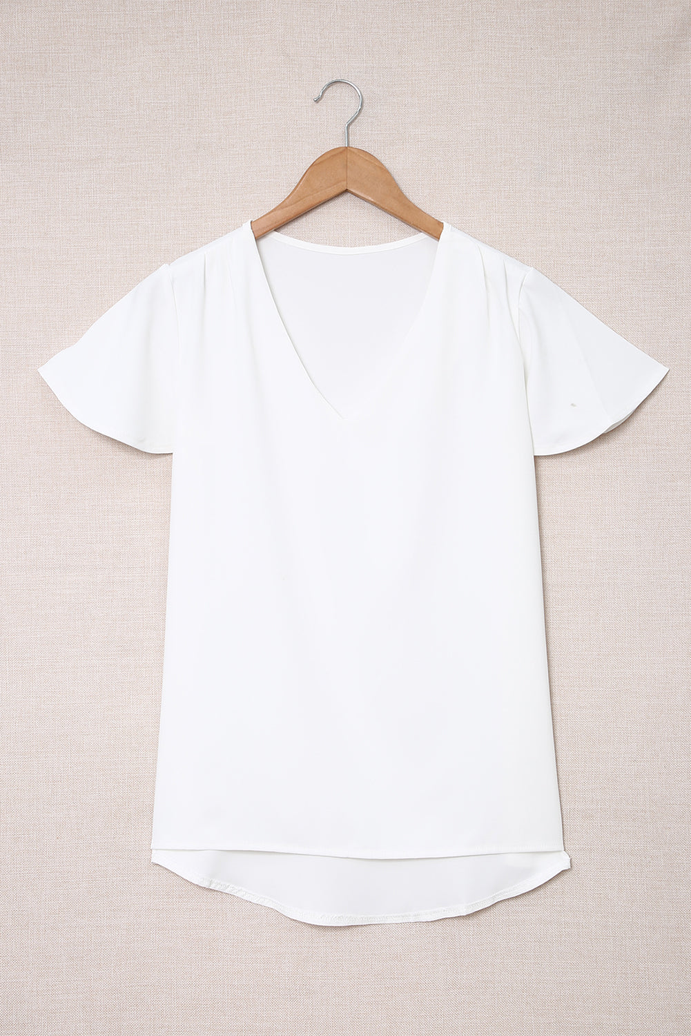 V Neck Short Sleeve Tee