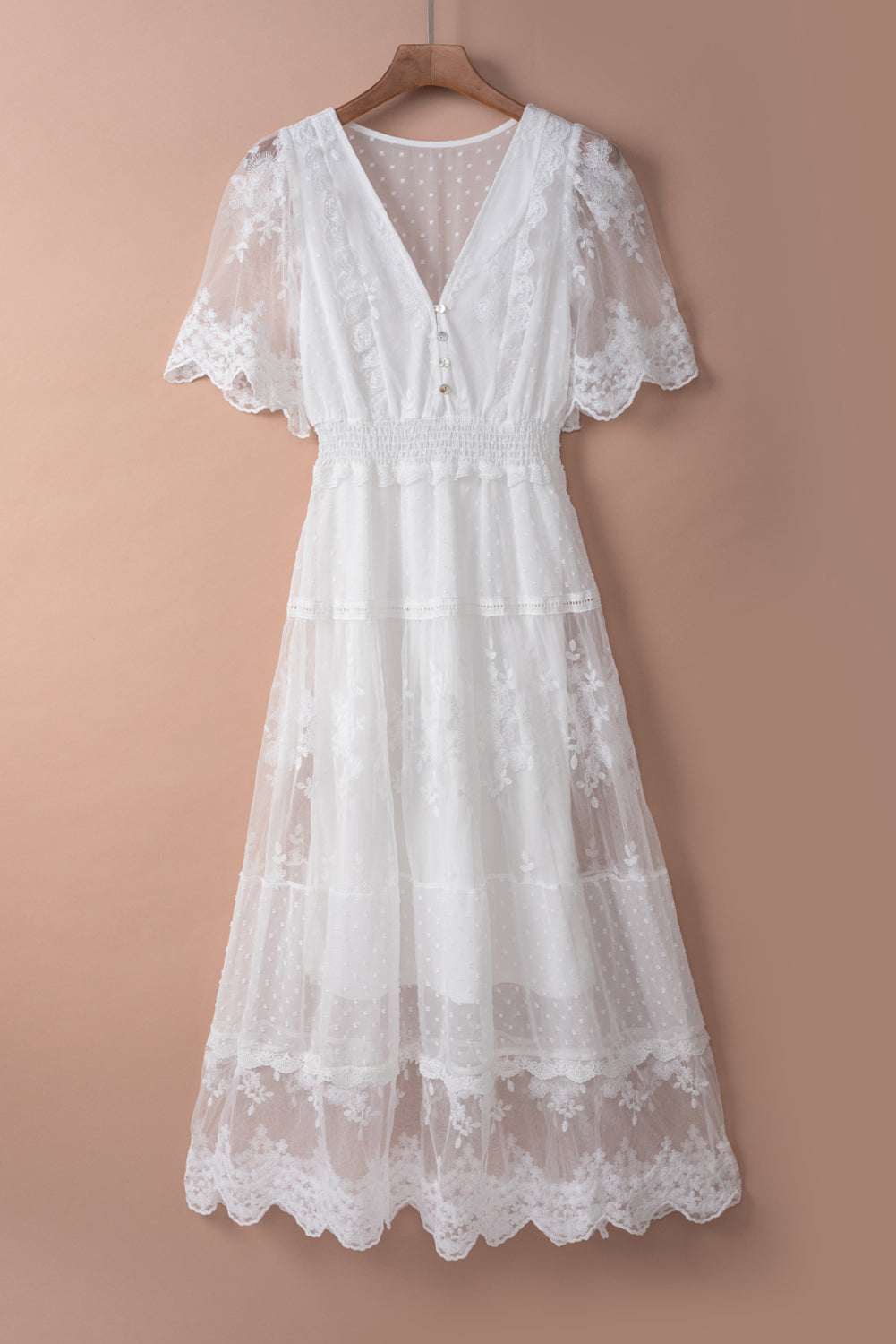 Robe en dentelle lumineuse Dawn