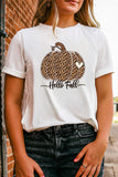 Sweet Floral Pumpkin Graphic Tee