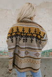 Western Aztec Print Jacket