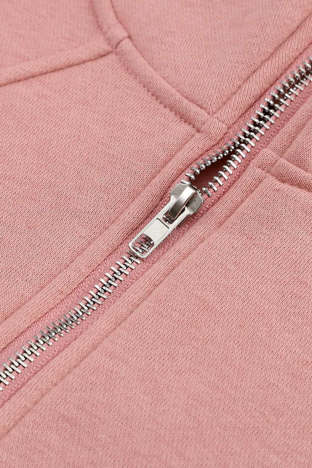 Quarter Zip Kangaroo Pocket Hoodie