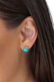 Three-piece Turquoise Stud Earrings Set