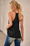 Sequin Racerback Tank