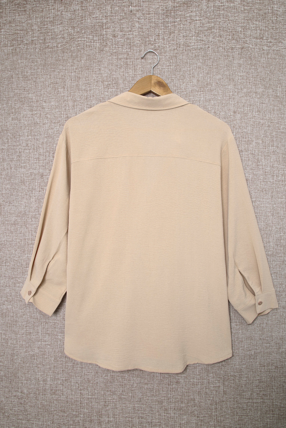 Collared 3/4 Sleeve Shirt